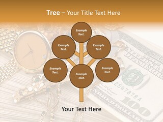 Elderly Grandmother Close Up PowerPoint Template