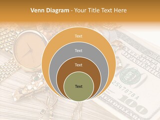 Elderly Grandmother Close Up PowerPoint Template