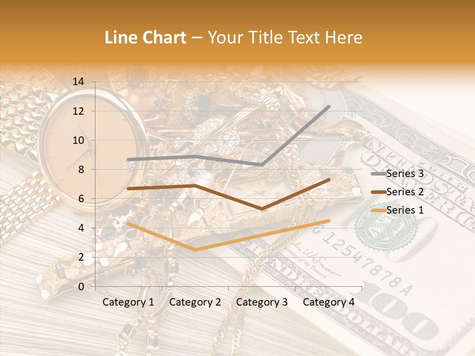 Elderly Grandmother Close Up PowerPoint Template