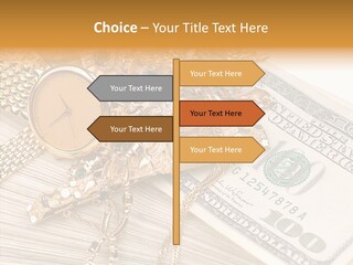 Elderly Grandmother Close Up PowerPoint Template