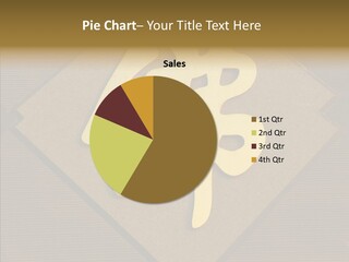 Female Touching Hold PowerPoint Template