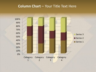 Female Touching Hold PowerPoint Template