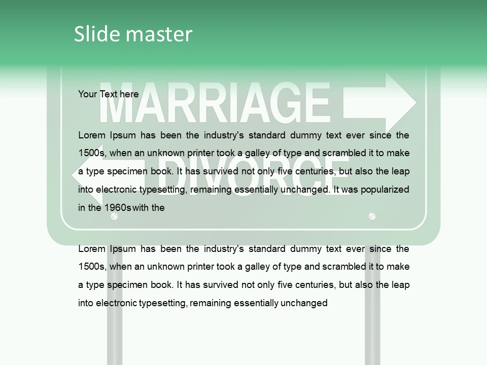 Touching Hand Caregiver PowerPoint Template