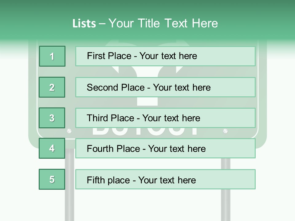 Young Background Close Up PowerPoint Template