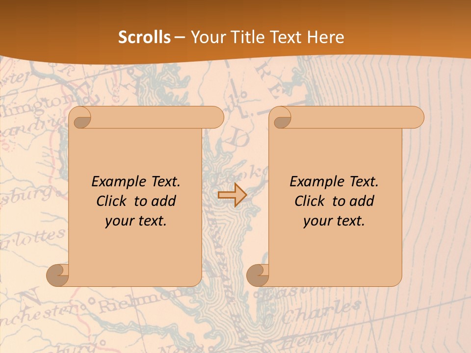 Helping Hand Young Old PowerPoint Template