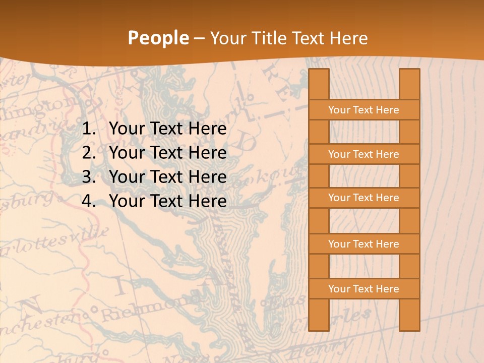 Helping Hand Young Old PowerPoint Template