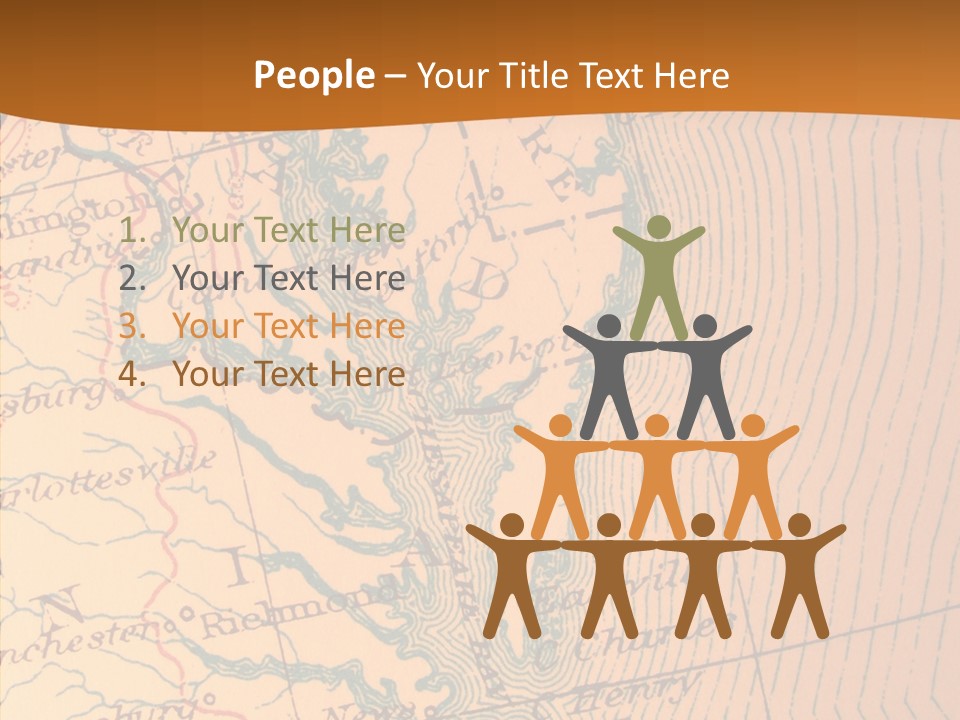 Helping Hand Young Old PowerPoint Template