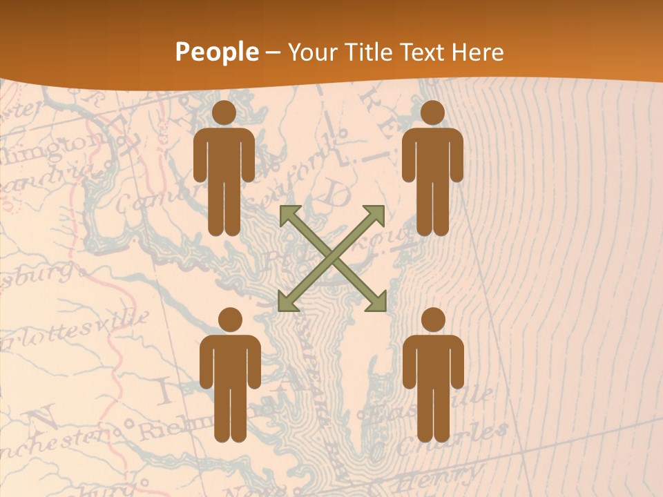 Helping Hand Young Old PowerPoint Template