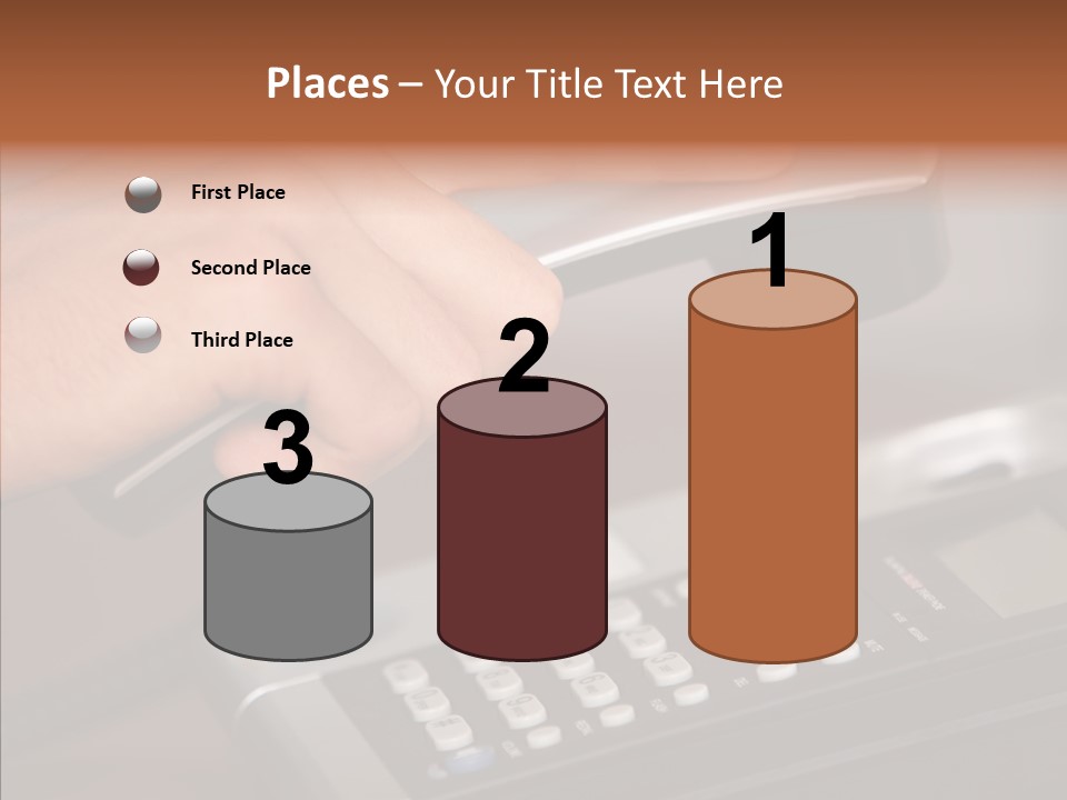 Young Finger Women PowerPoint Template