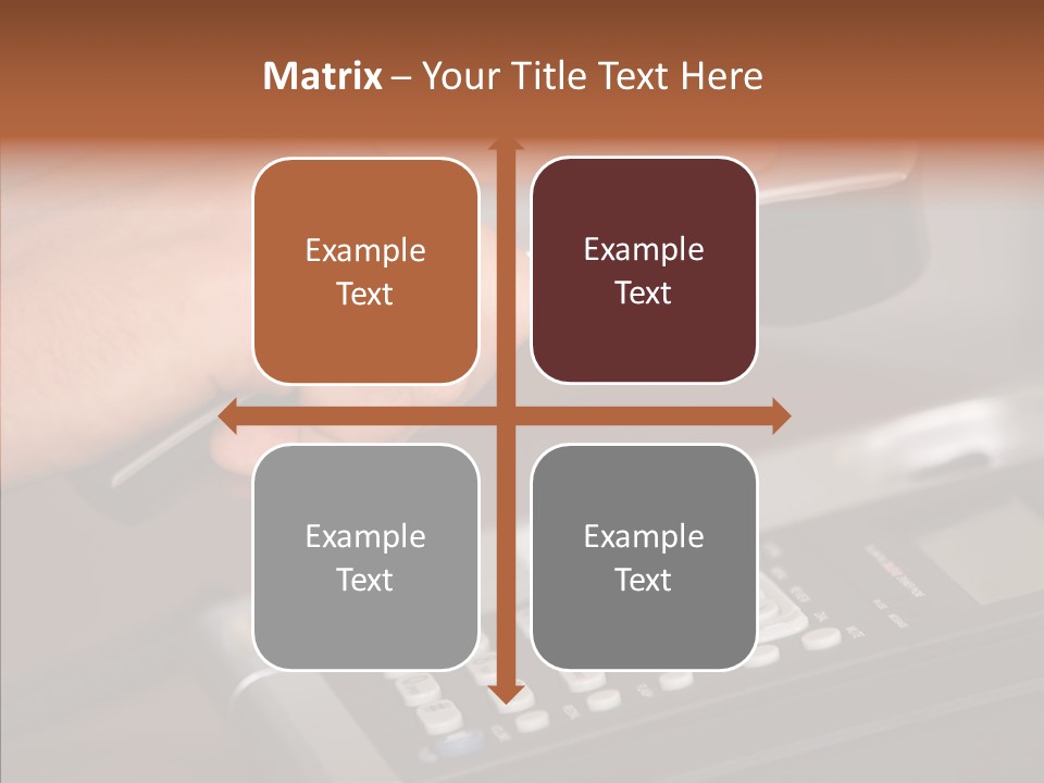 Young Finger Women PowerPoint Template