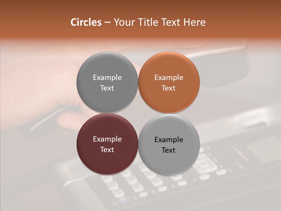 Young Finger Women PowerPoint Template