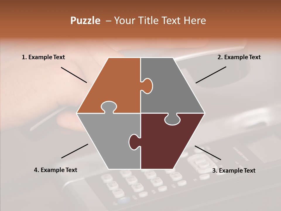 Young Finger Women PowerPoint Template