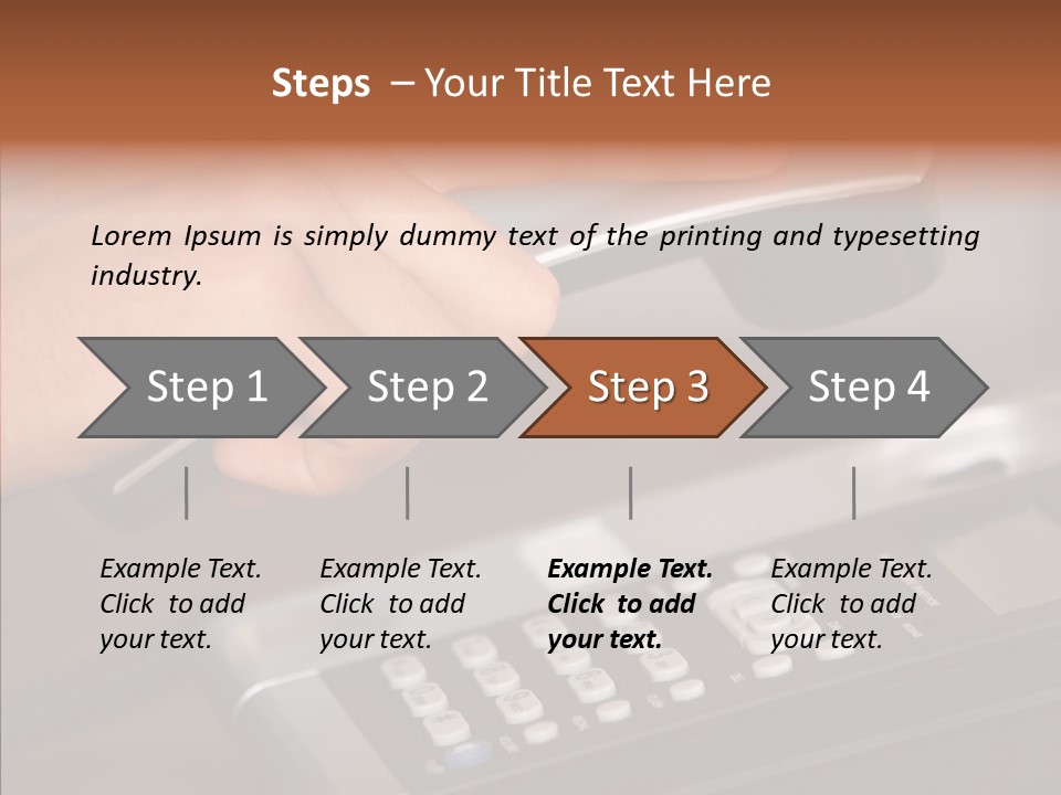 Young Finger Women PowerPoint Template