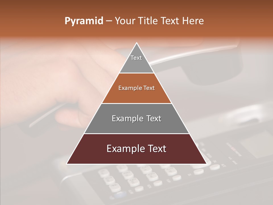 Young Finger Women PowerPoint Template