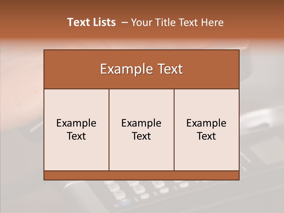 Young Finger Women PowerPoint Template