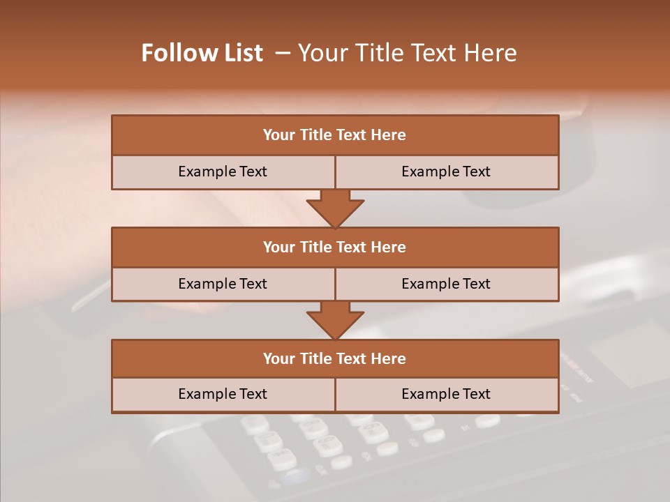 Young Finger Women PowerPoint Template