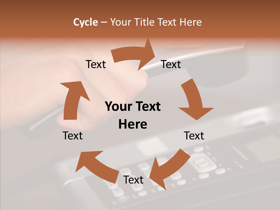 Young Finger Women PowerPoint Template