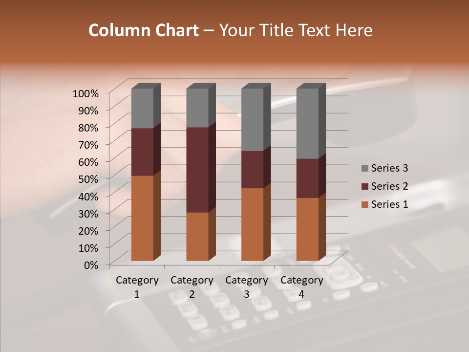 Young Finger Women PowerPoint Template