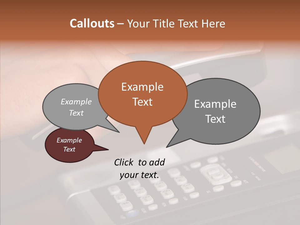 Young Finger Women PowerPoint Template