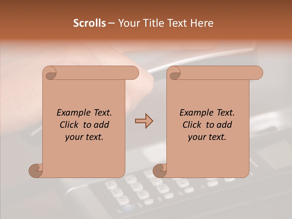 Young Finger Women PowerPoint Template