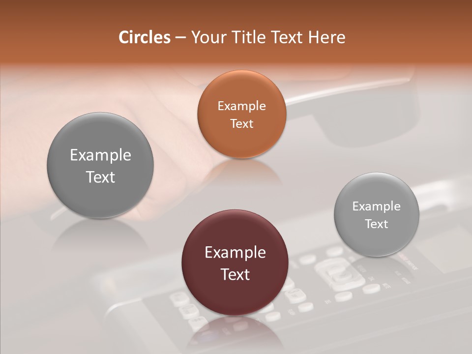 Young Finger Women PowerPoint Template