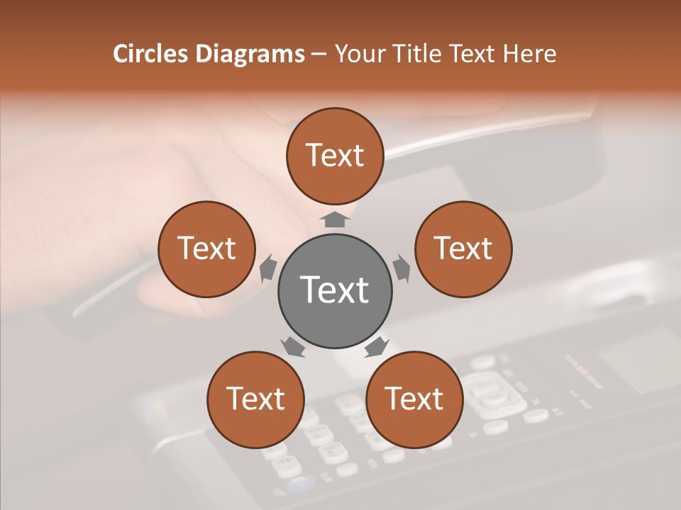 Young Finger Women PowerPoint Template