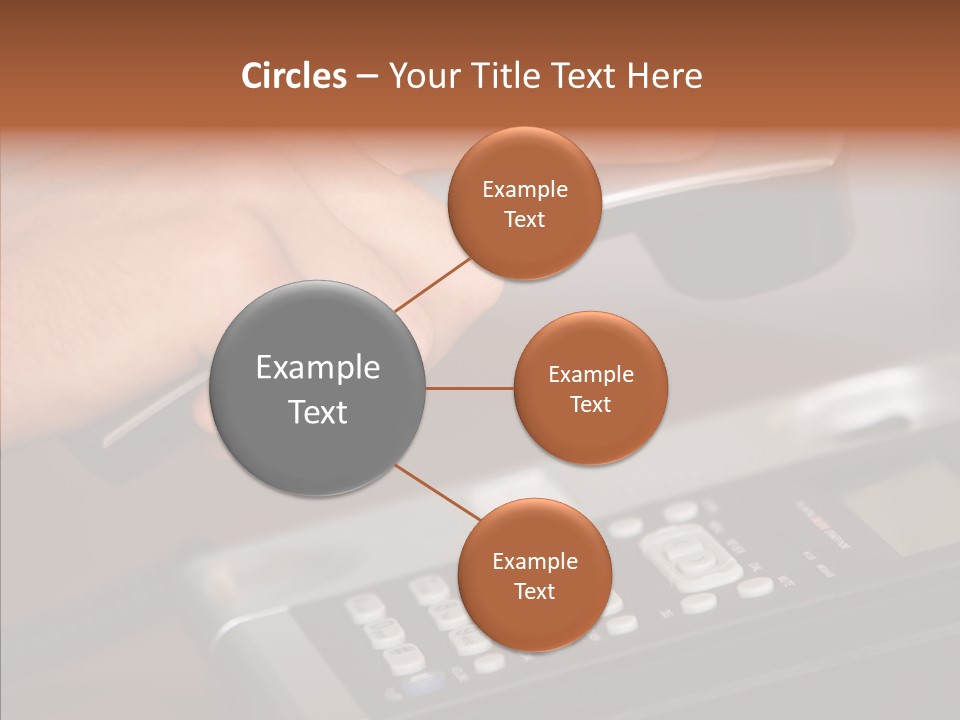 Young Finger Women PowerPoint Template