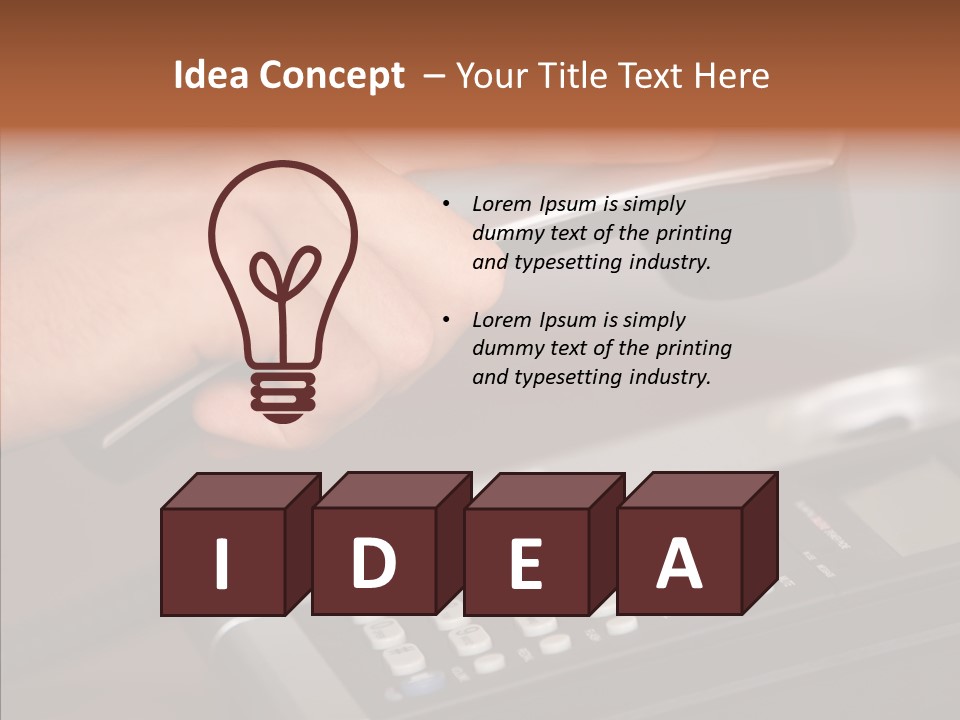 Young Finger Women PowerPoint Template