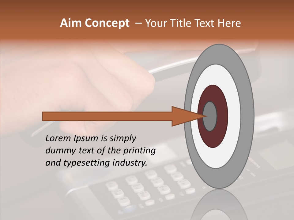 Young Finger Women PowerPoint Template