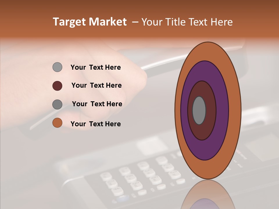 Young Finger Women PowerPoint Template