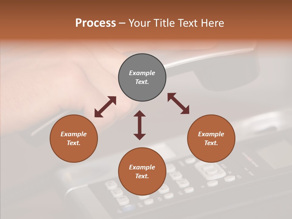 Young Finger Women PowerPoint Template