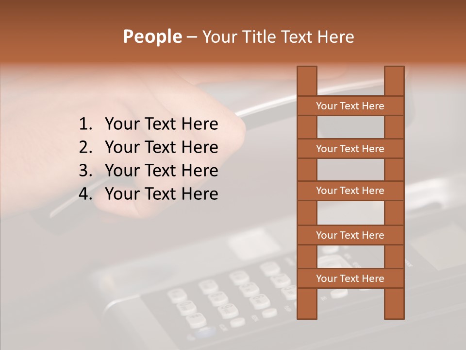 Young Finger Women PowerPoint Template