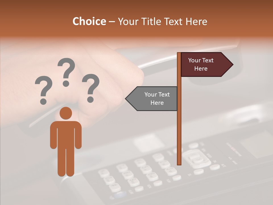 Young Finger Women PowerPoint Template