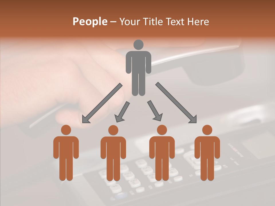 Young Finger Women PowerPoint Template