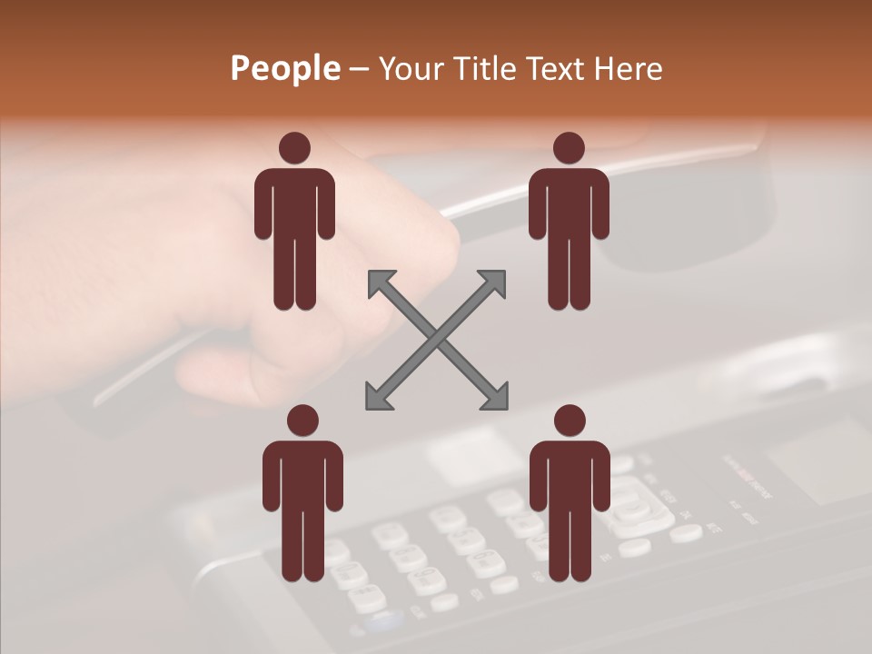 Young Finger Women PowerPoint Template