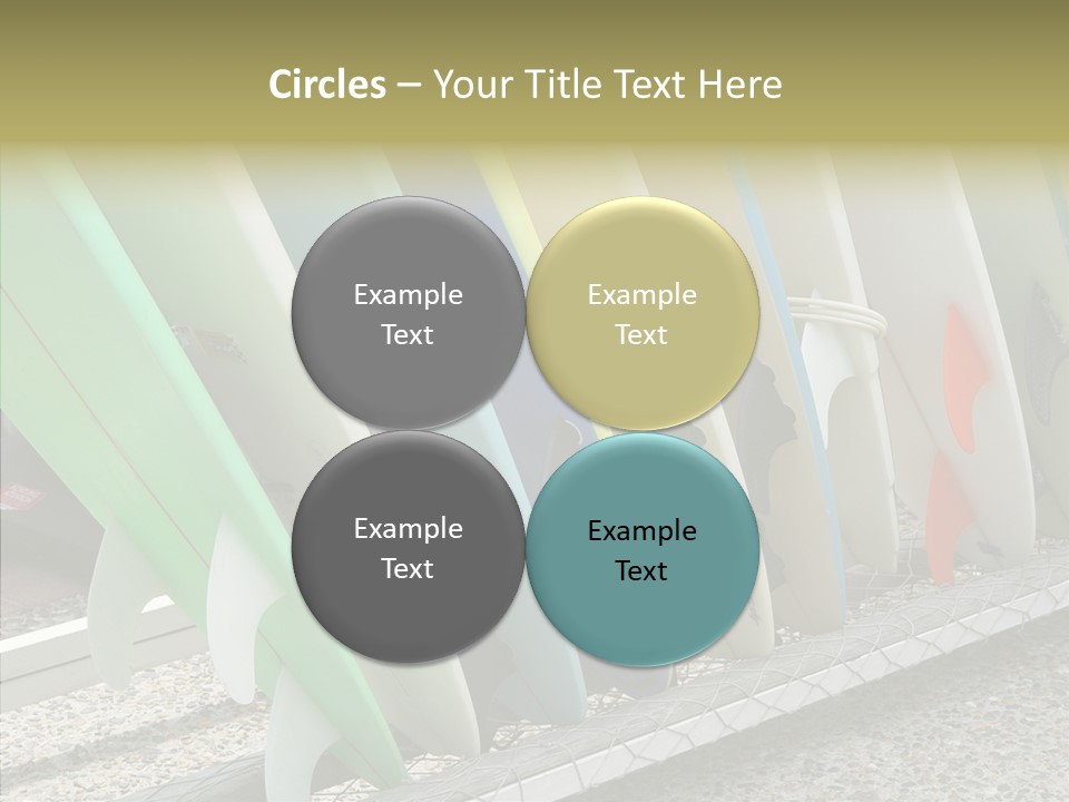 Togetherness Elderly Holding Hands PowerPoint Template