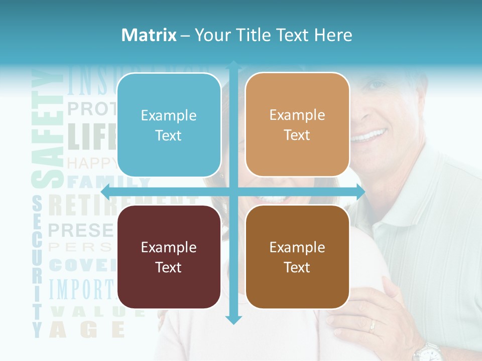 Adult Elder Two PowerPoint Template