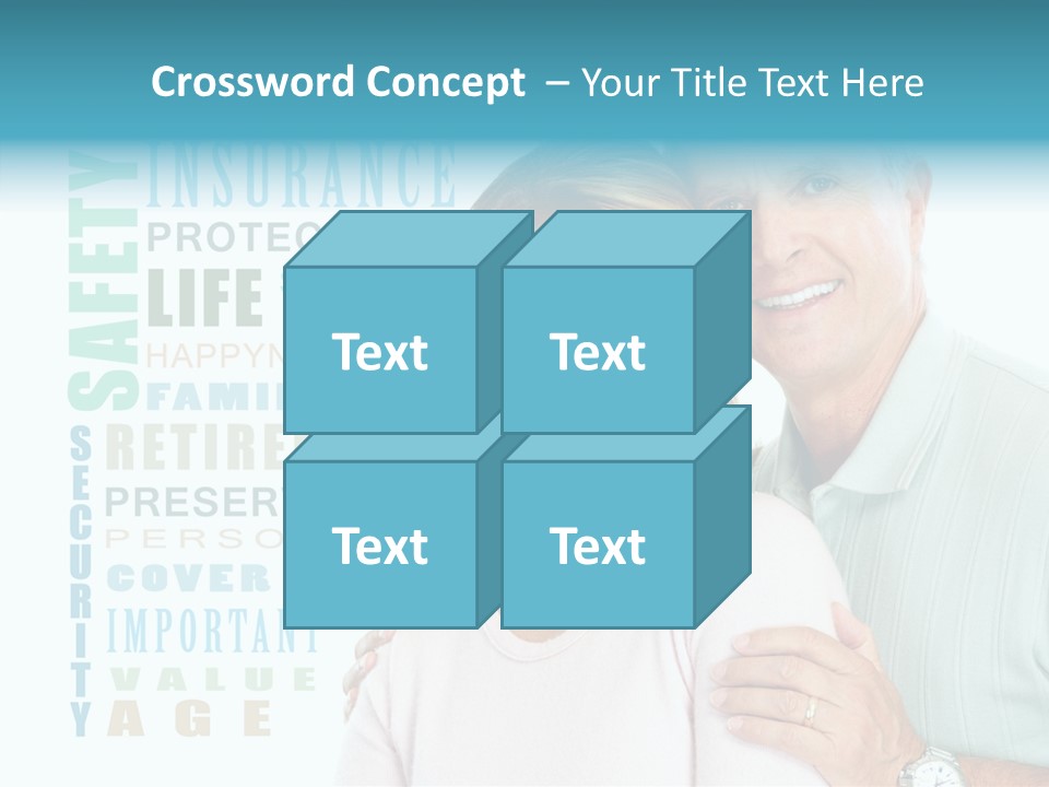Adult Elder Two PowerPoint Template