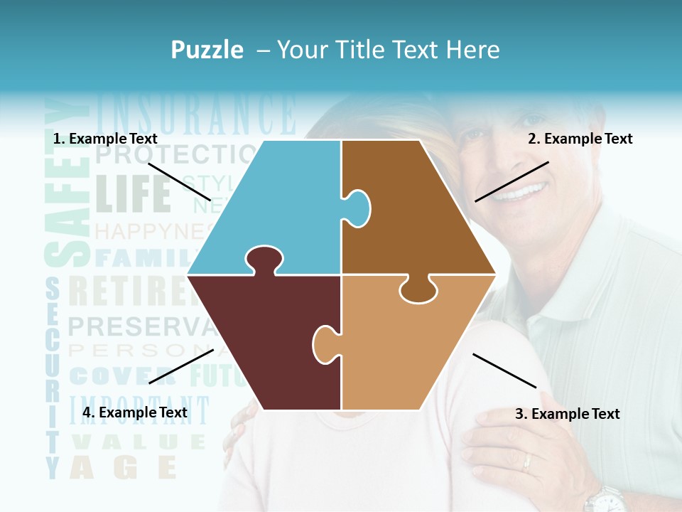 Adult Elder Two PowerPoint Template