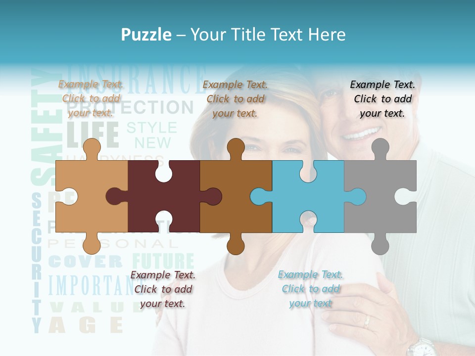 Adult Elder Two PowerPoint Template