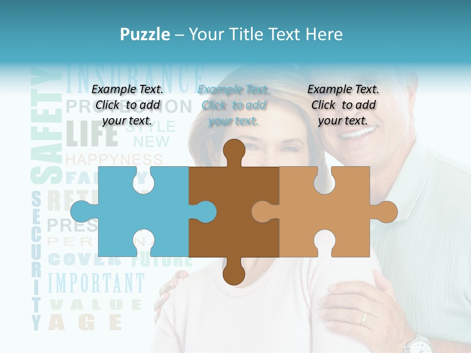 Adult Elder Two PowerPoint Template