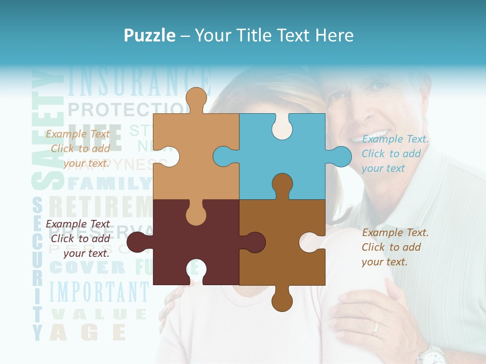 Adult Elder Two PowerPoint Template