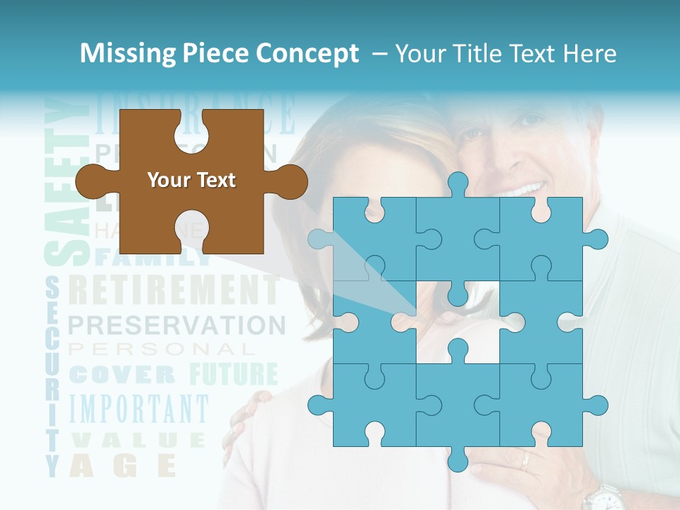 Adult Elder Two PowerPoint Template