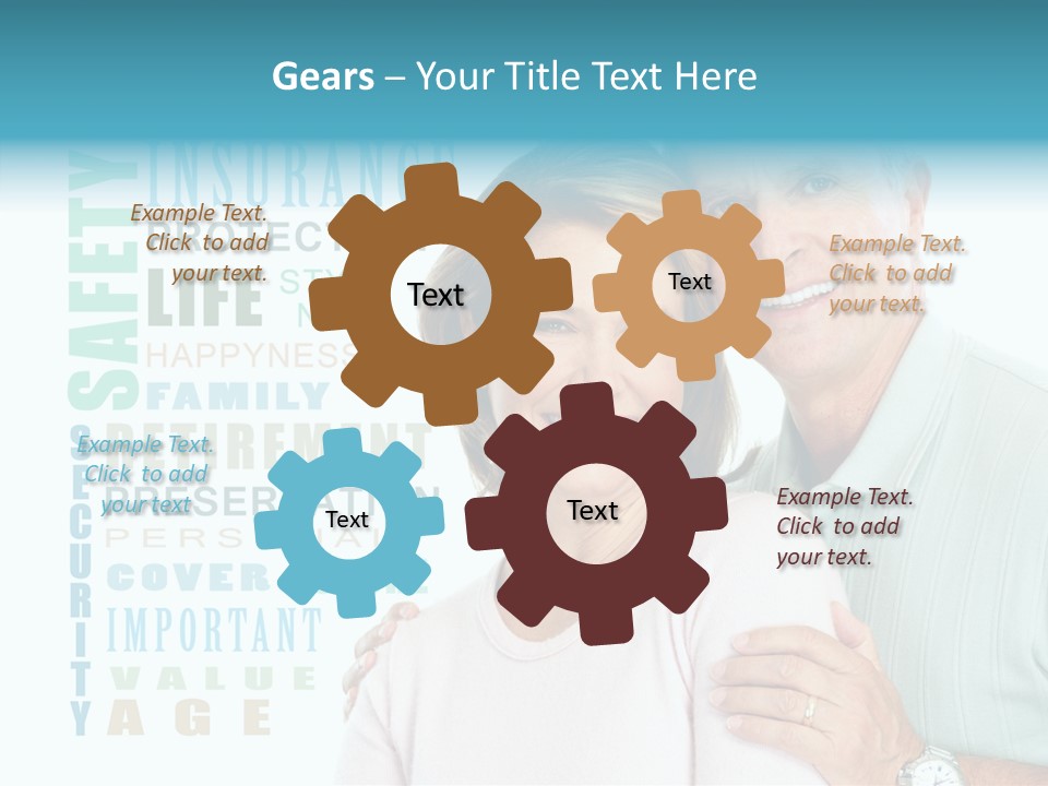 Adult Elder Two PowerPoint Template