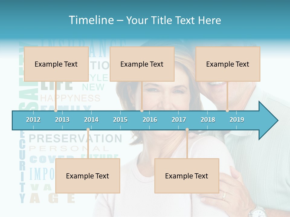 Adult Elder Two PowerPoint Template