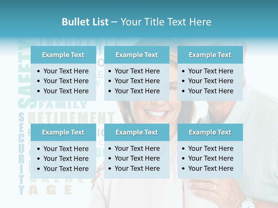 Adult Elder Two PowerPoint Template