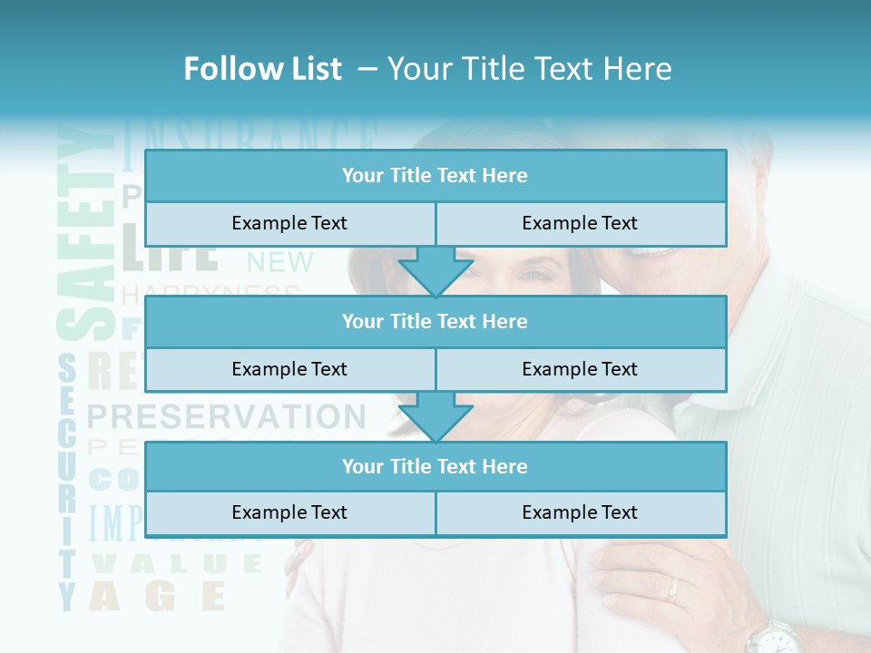 Adult Elder Two PowerPoint Template