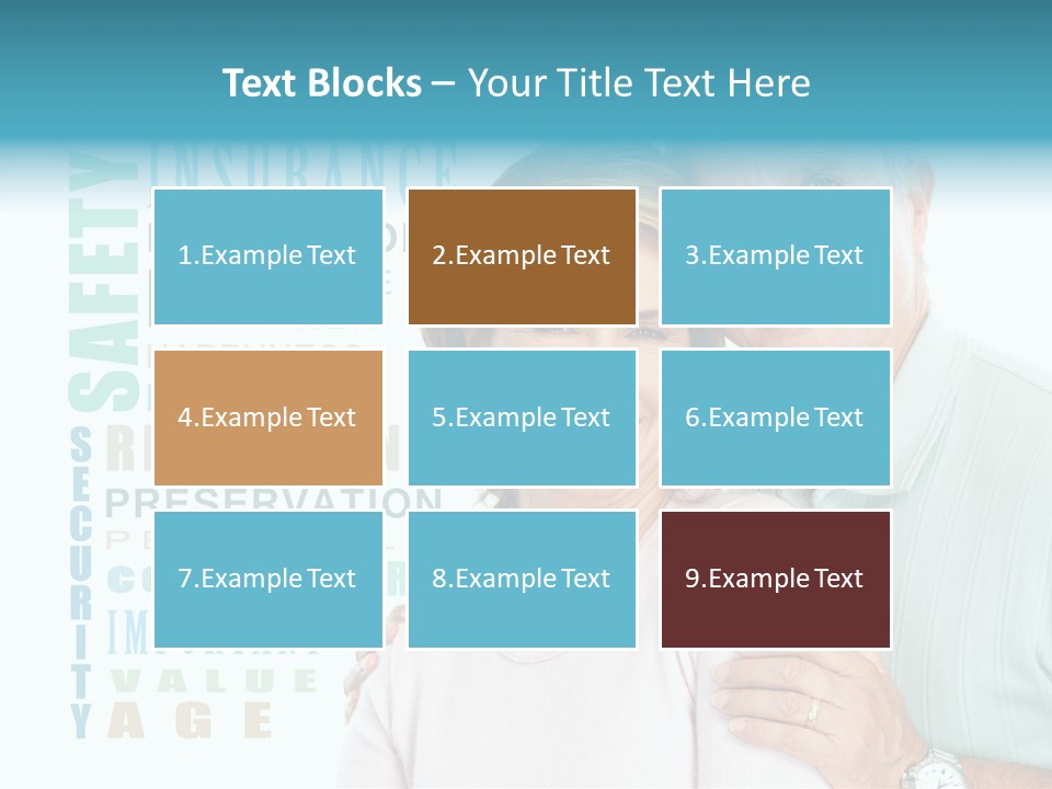 Adult Elder Two PowerPoint Template