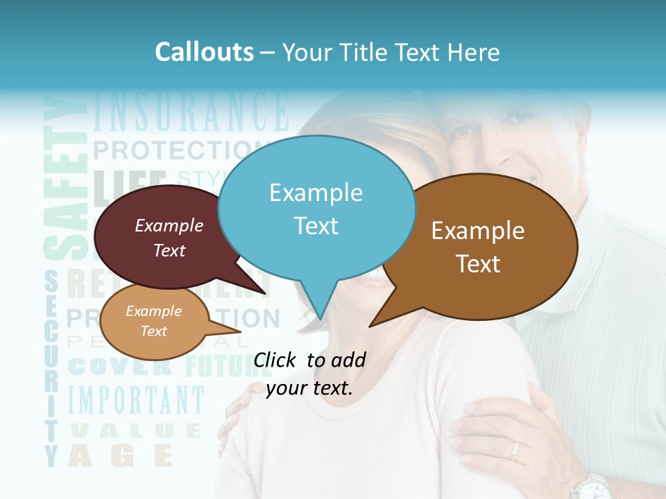 Adult Elder Two PowerPoint Template