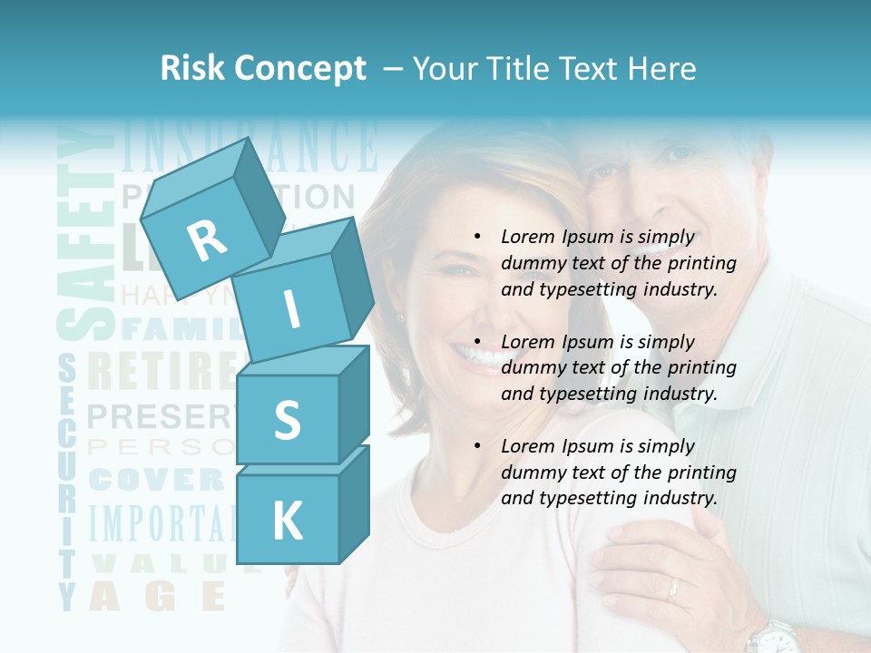 Adult Elder Two PowerPoint Template